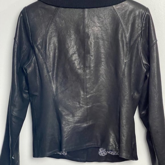 Andrew Marc Leather Jacket Size M - Picture 2 of 8